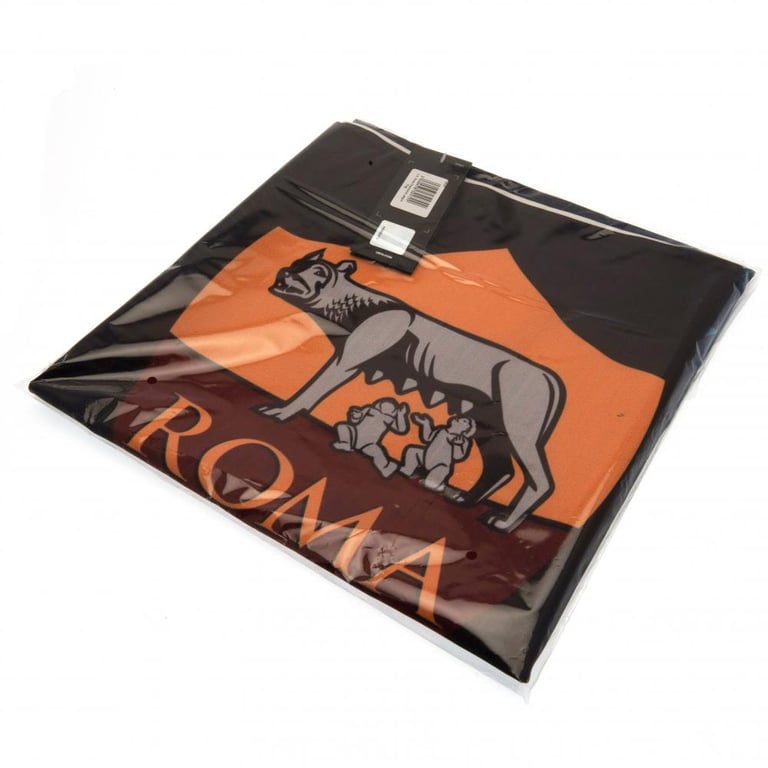 Official AS Roma Supporters Flag - Large 100 Polyester Wall Hanging