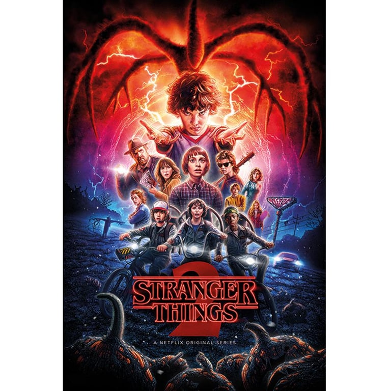 Stranger Things Season 3 Maxi Poster - High Resolution Artwork on Gloss Paper