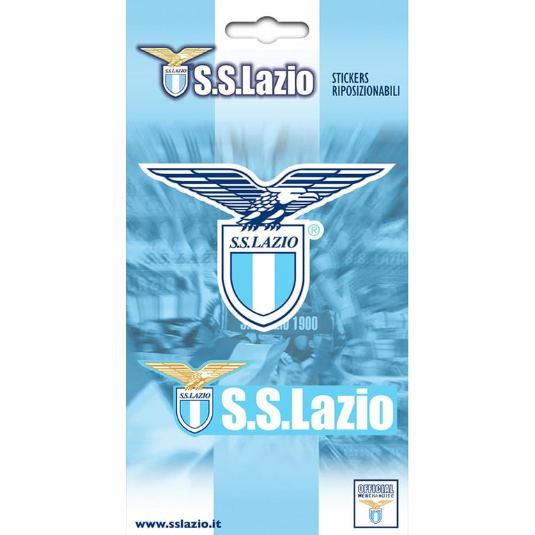 Lazio Crest Full Colour Vinyl Sticker - Self Adhesive High Gloss Decal