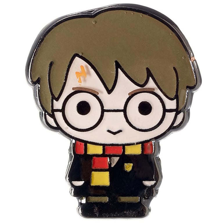 Chibi Harry Potter Enamel Pin Badge with Butterfly Clasp Fixing