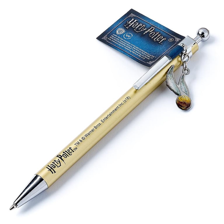 Harry Potter Golden Snitch Click Ballpoint Pen - Enchanted Writing Utensil
