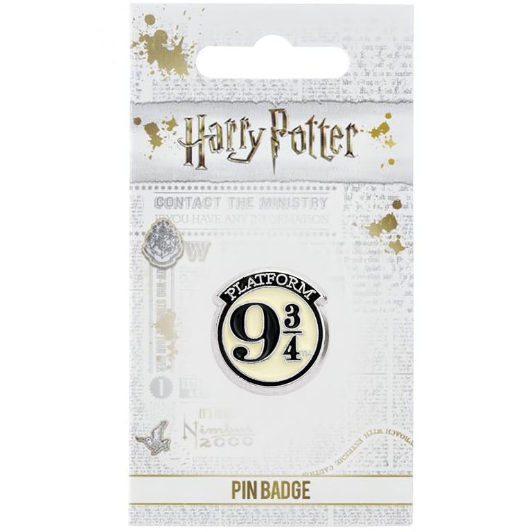 Harry Potter Platform 9 & 3 Quarters Enamel Pin Badge - Butterfly Clasp Fixing