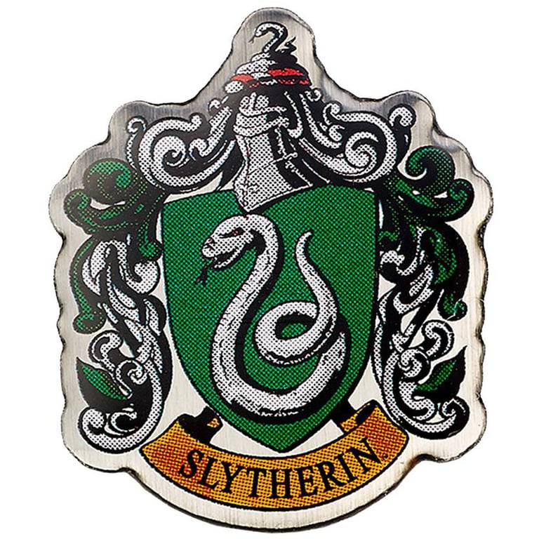 Harry Potter Slytherin Enamel House Crest Pin Badge