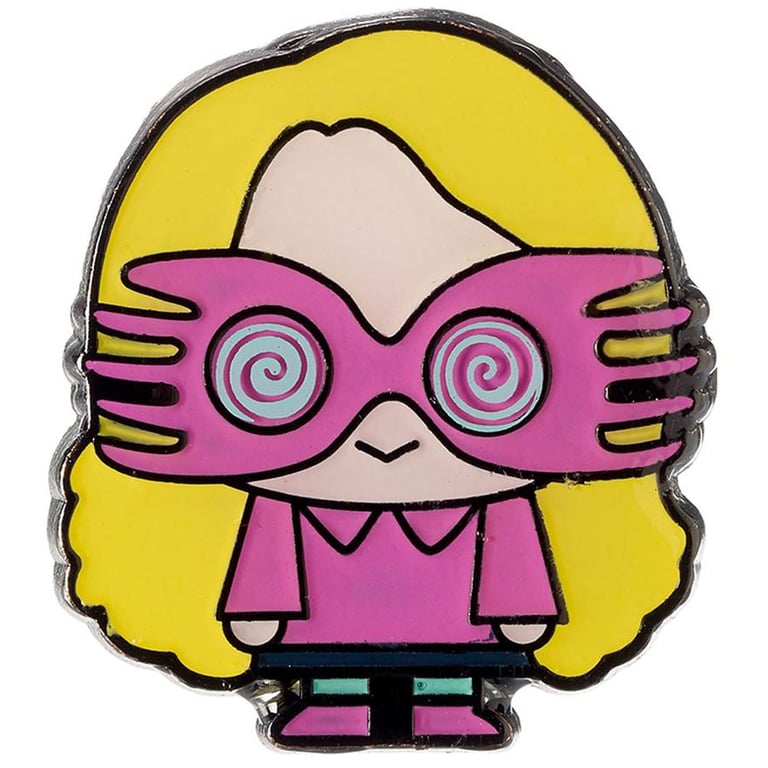 Chibi Luna Lovegood Enamel Pin Badge - Harry Potter Collectible