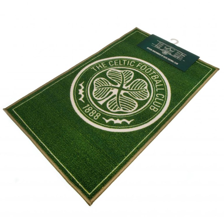 Celtic FC Polyamide Rug - Machine Washable Non-Slip Bedroom Decor
