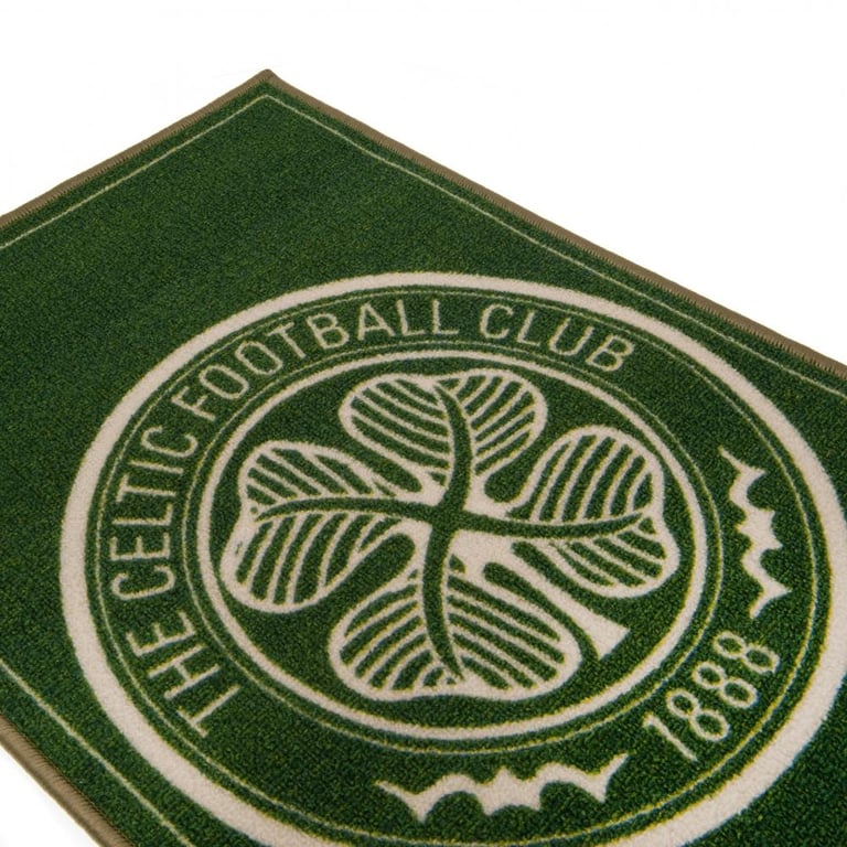 Celtic FC Polyamide Rug - Machine Washable Non-Slip Bedroom Decor