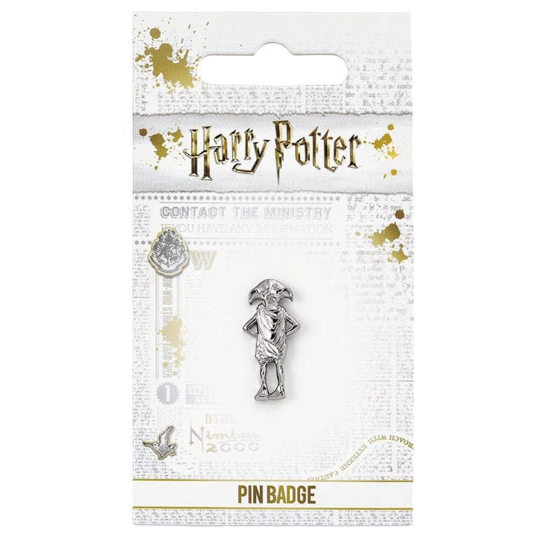 Harry Potter Enamel Pin Badge - Dobby House Elf with Butterfly Clasp Fixing