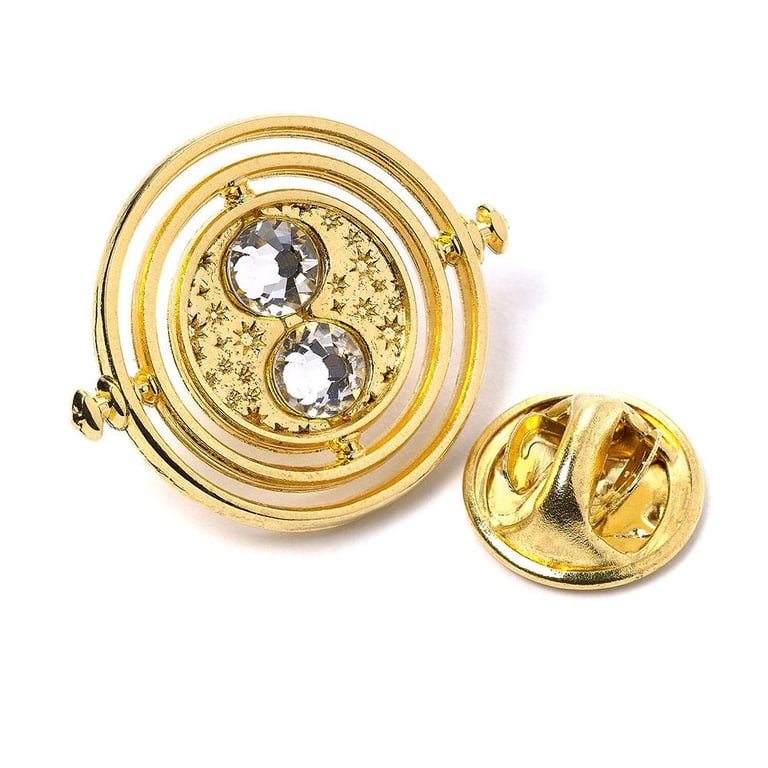 Harry Potter Time Turner Enamel Pin Badge - Hermione Granger Collectible Accessory