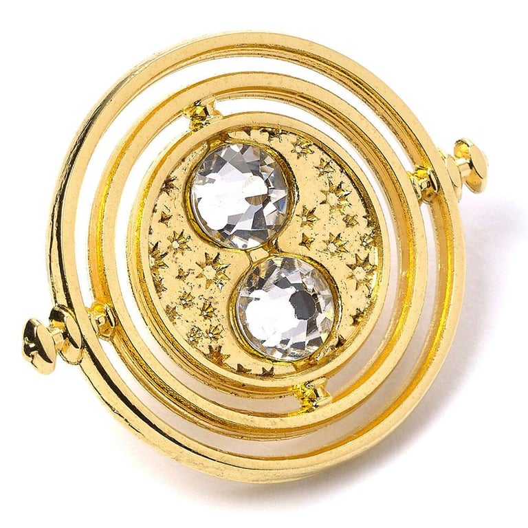 Harry Potter Time Turner Enamel Pin Badge - Hermione Granger Collectible Accessory