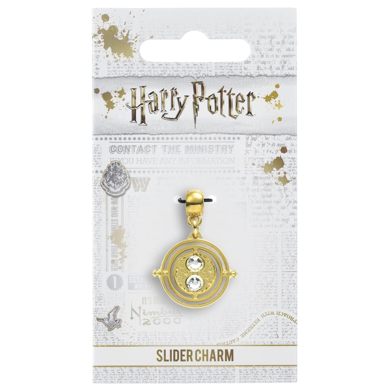 Harry Potter Gold Plated Time Turner Charm Pendant