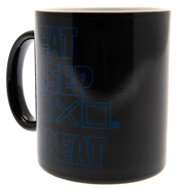 PlayStation Heat Changing Mug - Ceramic Coffee Mug with Heat Sensitive Design and PlayStation Logo
