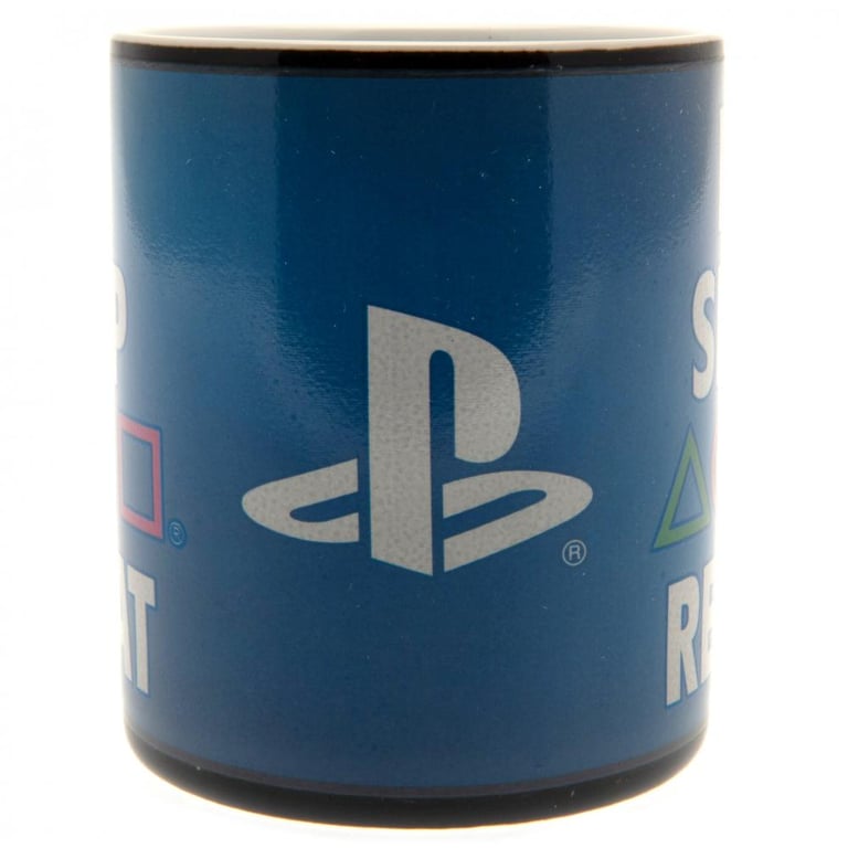 PlayStation Heat Changing Mug - Ceramic Coffee Mug with Heat Sensitive Design and PlayStation Logo