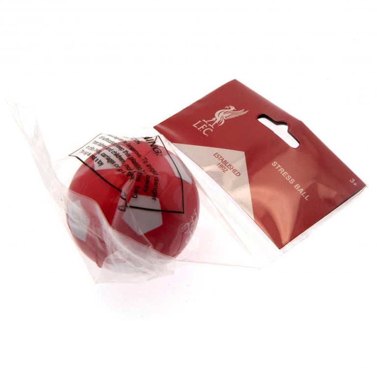 Liverpool FC Official Red and White PU Foam Stress Ball