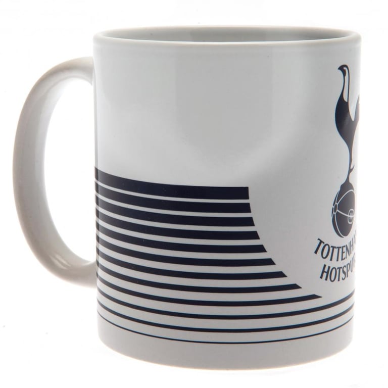 Tottenham Hotspur FC Navy and White Linear Crest Mug