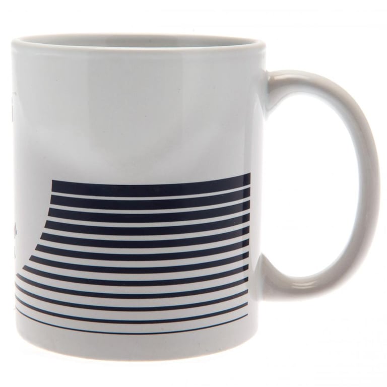 Tottenham Hotspur FC Navy and White Linear Crest Mug