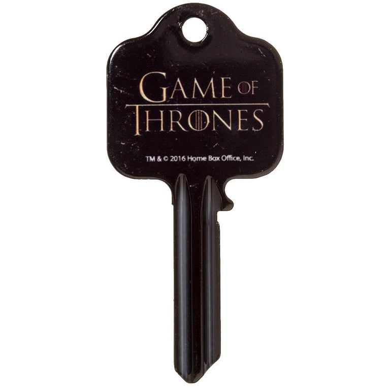 Game of Thrones Stark Key - Official Logo Design for UL2/UL054 & UL1/UL050 Locks High Quality Door Key