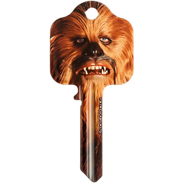Star Wars Door Key Chewbacca - High Quality Detailed Design UL Profile Lock Key