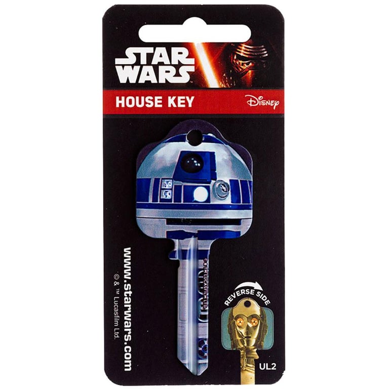 Star Wars R2D2 High Quality UL Profile Lock Key