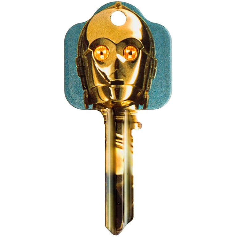 Star Wars R2D2 High Quality UL Profile Lock Key
