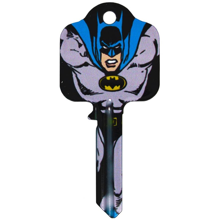 DC Comics Batman Door Key - Blank Key Cut for UL2/UL054 Locks