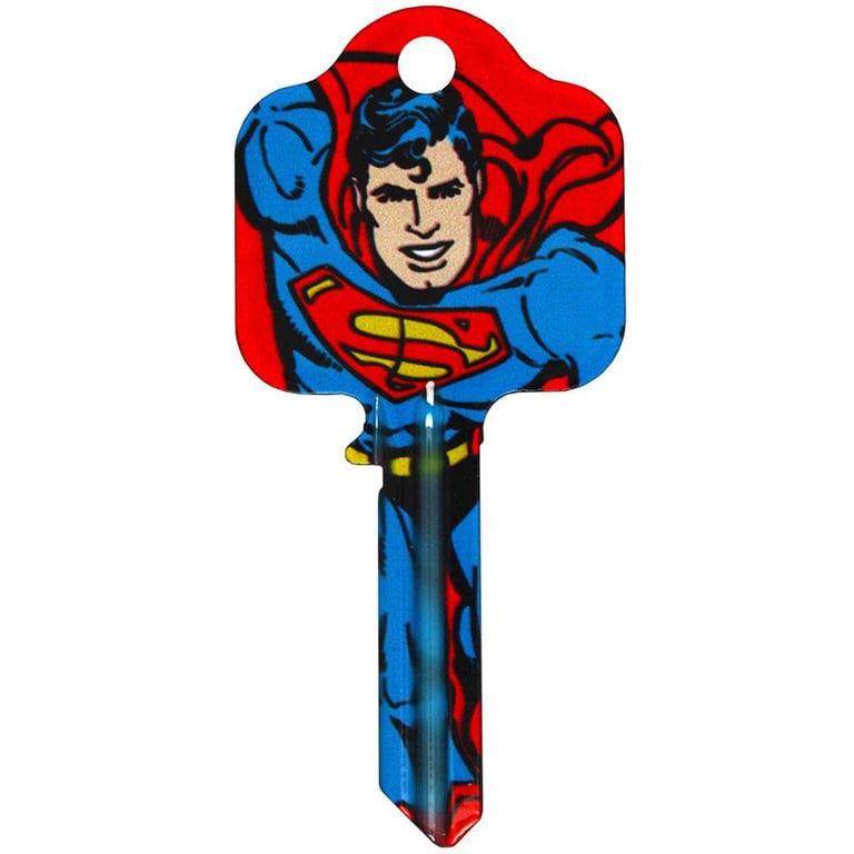 DC Comics Superman UL Rated Blank Door Key