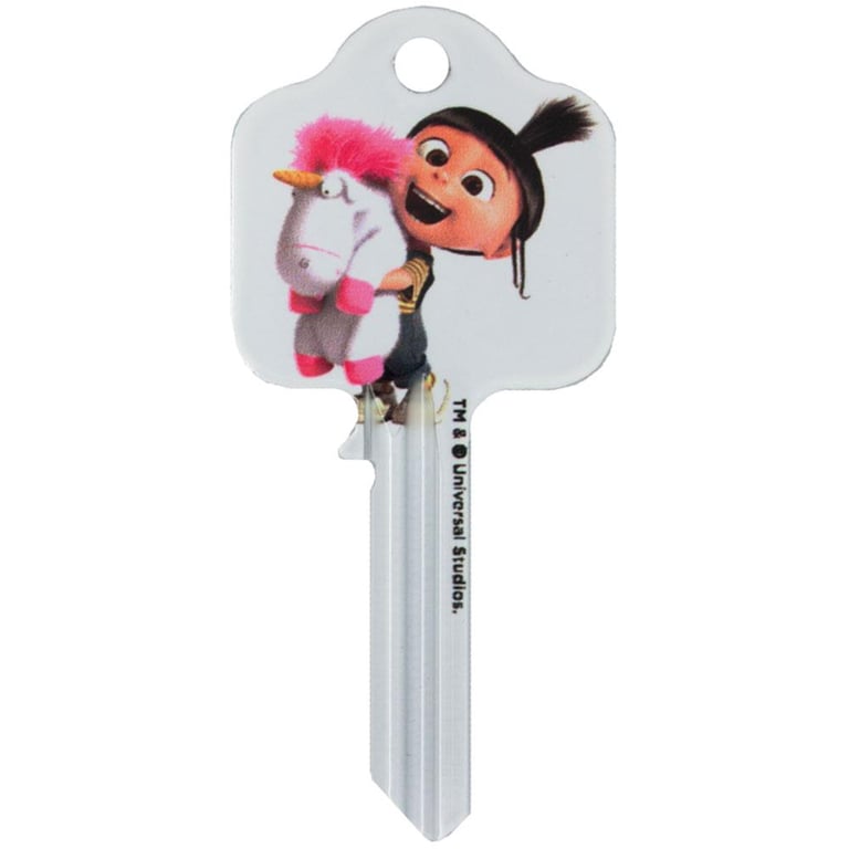 Despicable Me Agnes Minion Door Key - Compatible with UL2 & UL054 Locks