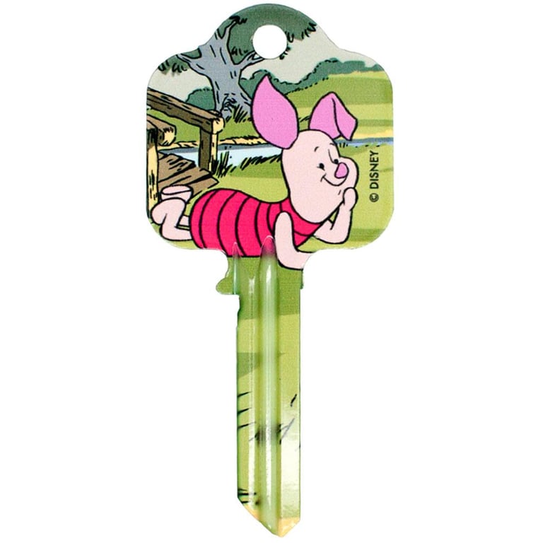 Winnie The Pooh Door Key Piglet - High Quality Blank Key for UL Profile Locks