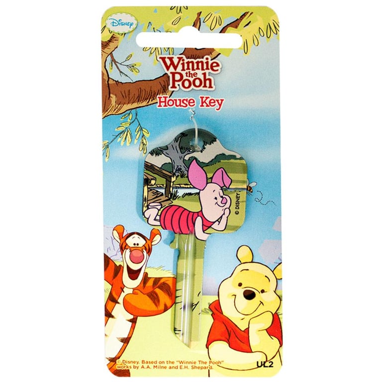 Winnie The Pooh Door Key Piglet - High Quality Blank Key for UL Profile Locks