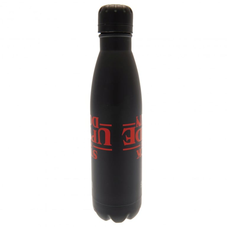 Stranger Things Stainless Steel Thermal Flask - 24Hr Insulated Drink Bottle with Upside Down Design