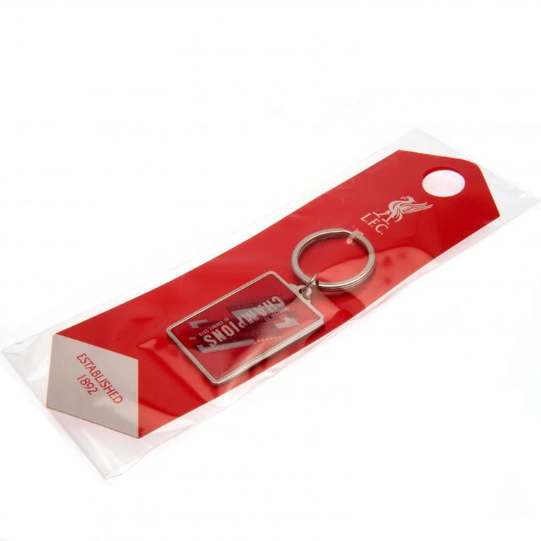 Liverpool FC 2019 Champions of Europe Metal Keyring with Enamel Finish