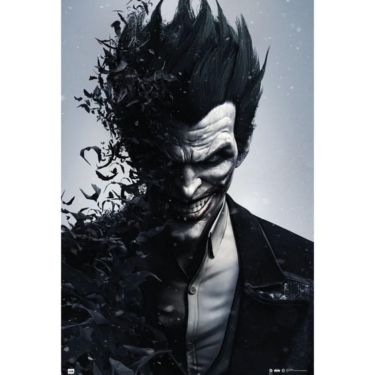 Batman Arkham Joker 134 Maxi Poster - High Resolution Artwork on Gloss Paper