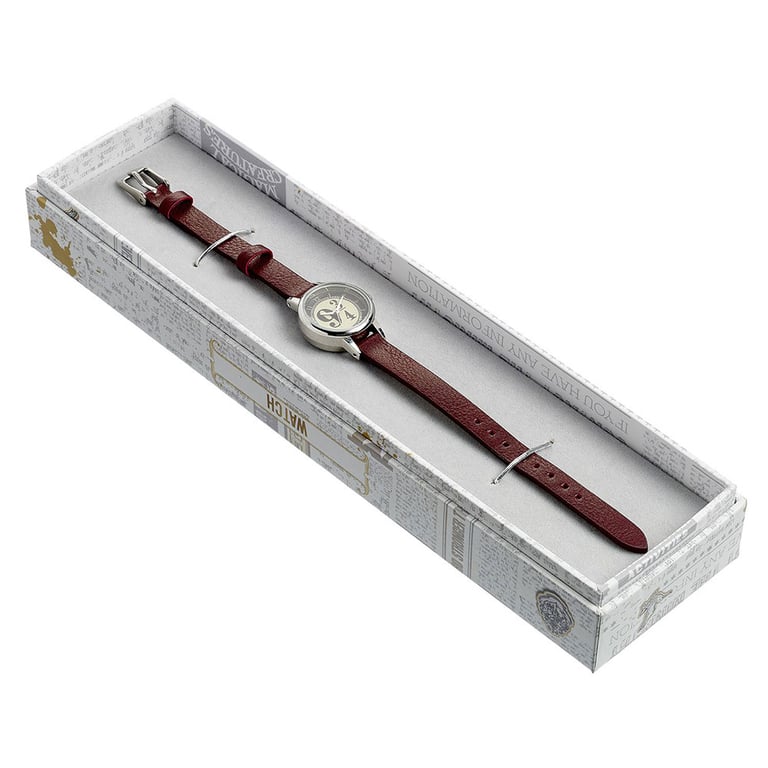 Harry Potter 9 & 3 Quarters Ladies Silver Plated Analogue Watch