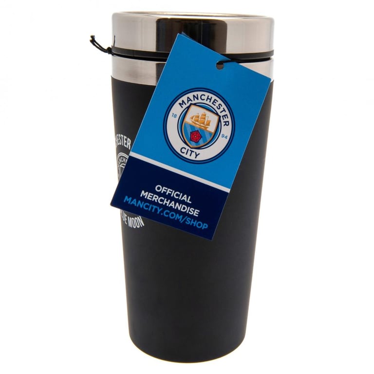 Manchester City FC Executive Stainless Steel Double-Walled Thermal Travel Mug