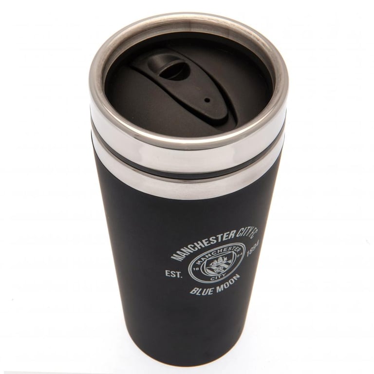 Manchester City FC Executive Stainless Steel Double-Walled Thermal Travel Mug