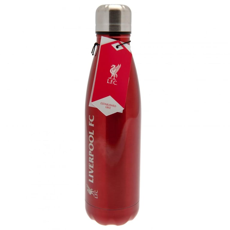 Liverpool FC Stainless Steel Thermal Flask - 24hr Temperature Control with Screw Top Lid