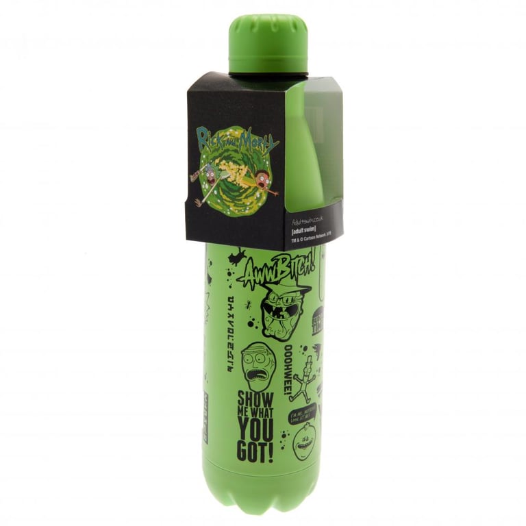 Rick And Morty Stainless Steel 24hr Temperature Control Thermal Flask