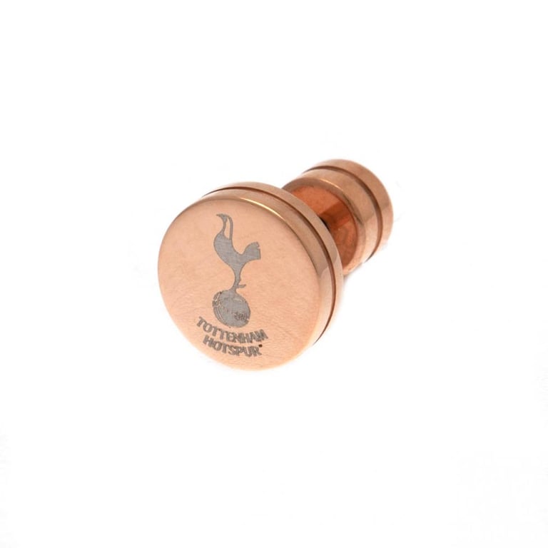 Tottenham Hotspur FC Rose Gold Plated Earring - Official Spurs Crest Stud Earring