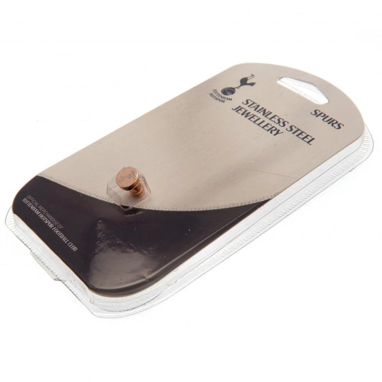 Tottenham Hotspur FC Rose Gold Plated Earring - Official Spurs Crest Stud Earring