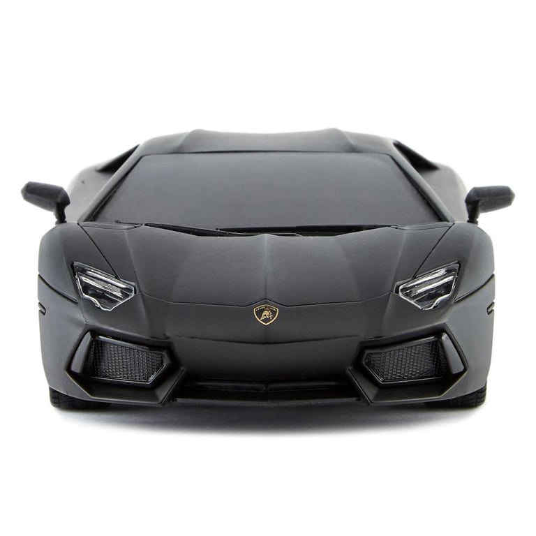 Lamborghini Aventador 1:24 Scale Radio Controlled Car with Spring Suspension and LED Headlights