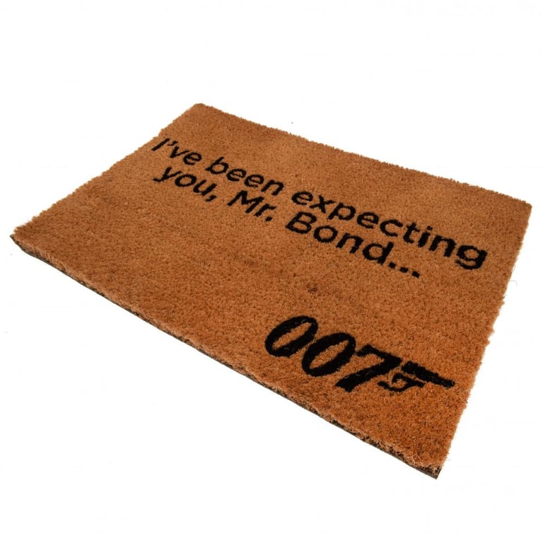 James Bond 007 Durable Coir Doormat - Ideal for Indoors & Outdoors