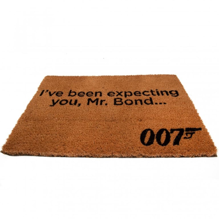 James Bond 007 Durable Coir Doormat - Ideal for Indoors & Outdoors