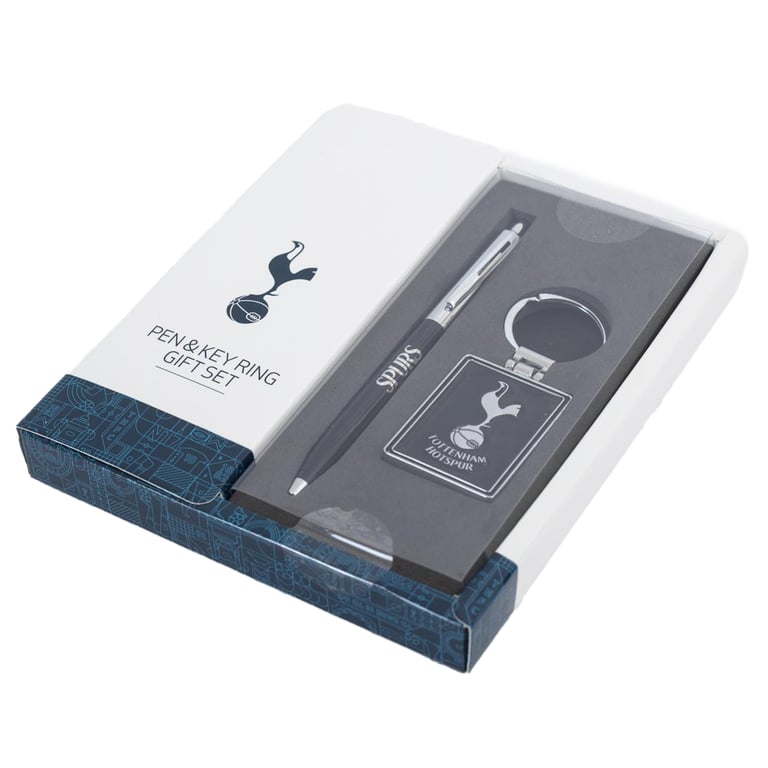 Tottenham Hotspur Executive Pen & Keyring Set - Football Fan Gift