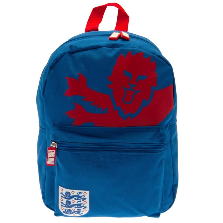 England FA Lion Junior Backpack with Adjustable Straps and Easy Access Main Compartment