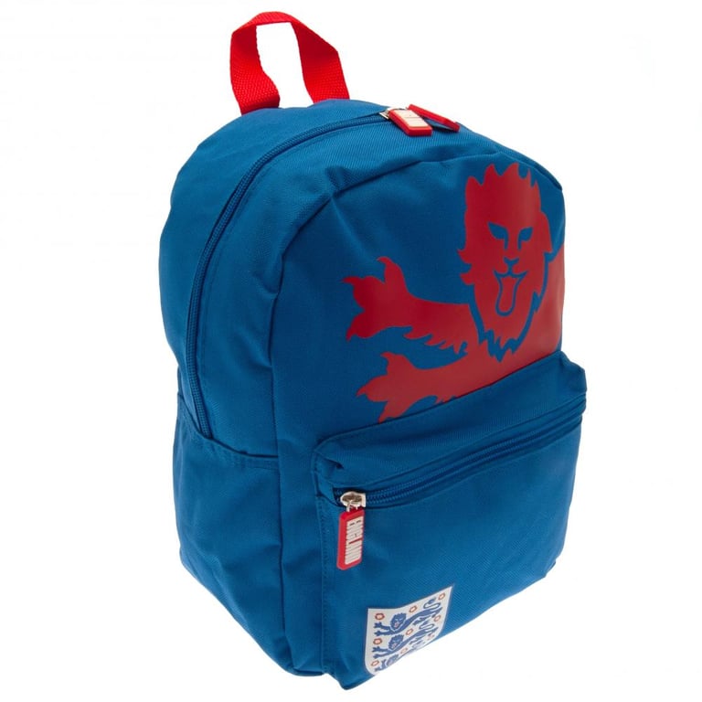 England FA Lion Junior Backpack with Adjustable Straps and Easy Access Main Compartment