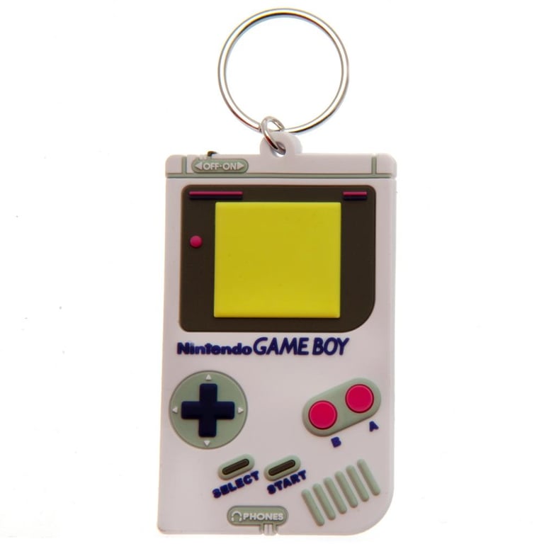 Nintendo Gameboy PVC Keychain - Durable and Colourful Accessory