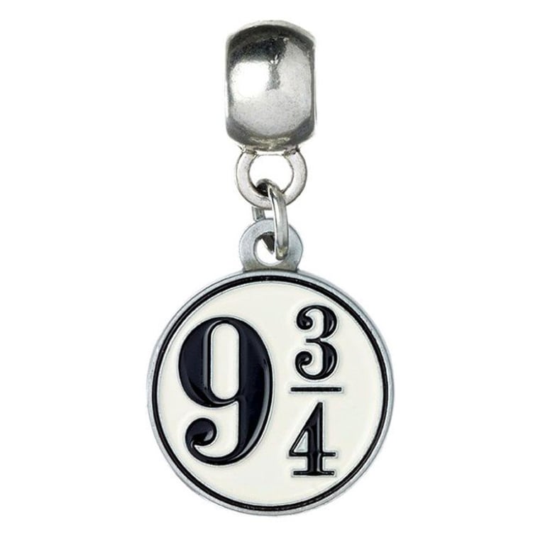 Harry Potter Silver Plated Slider Charm Set - Universal Fit with The Deathly Hallows, Love Potion & Golden Snitch Charms