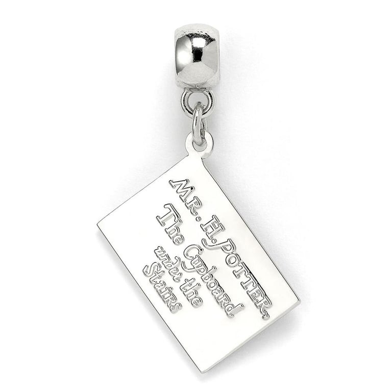 Harry Potter Silver Plated Hogwarts Letter Charm - First Year Student Acceptance Token