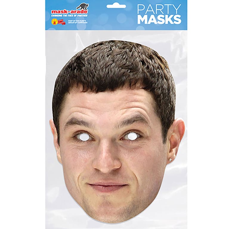 Mathew Horne High Quality Printed Face Mask with Eye Holes and Elastic Strap