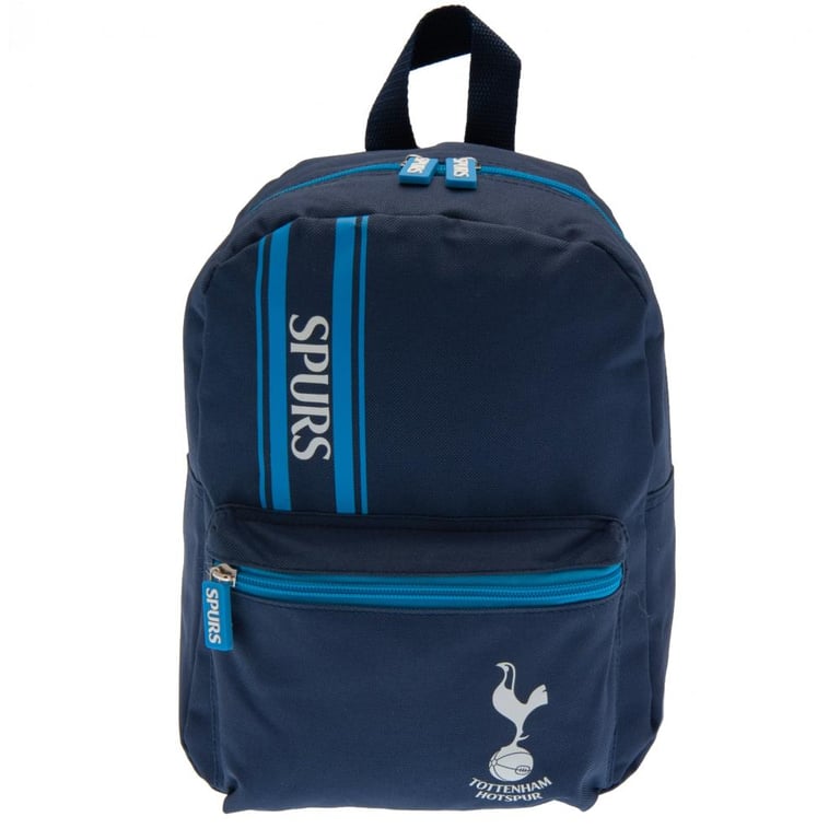 Tottenham Hotspur FC Stripe Junior Backpack - Adjustable Straps & Club Crest Embellishment