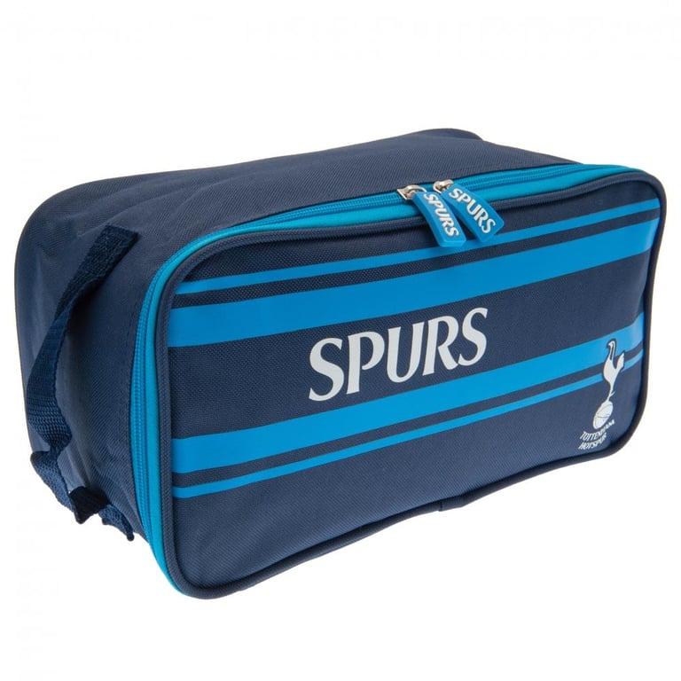 Tottenham Hotspur FC Stripe Boot Bag - Large Zippered Storage with Club Crest